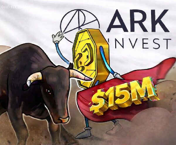 ARK знову налаштований оптимістично налаштований на Coinbase, придбавши акції на 15 мільйонів…