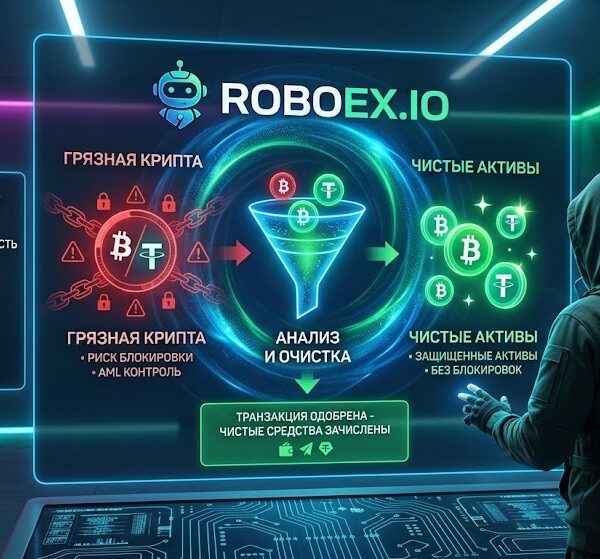 Анонимность и «чистая» крипта как сервис roboex.io меняет стандарты безопасности