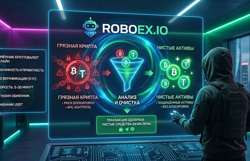 Анонимность и «чистая» крипта: как сервис roboex.io меняет стандарты безопасности